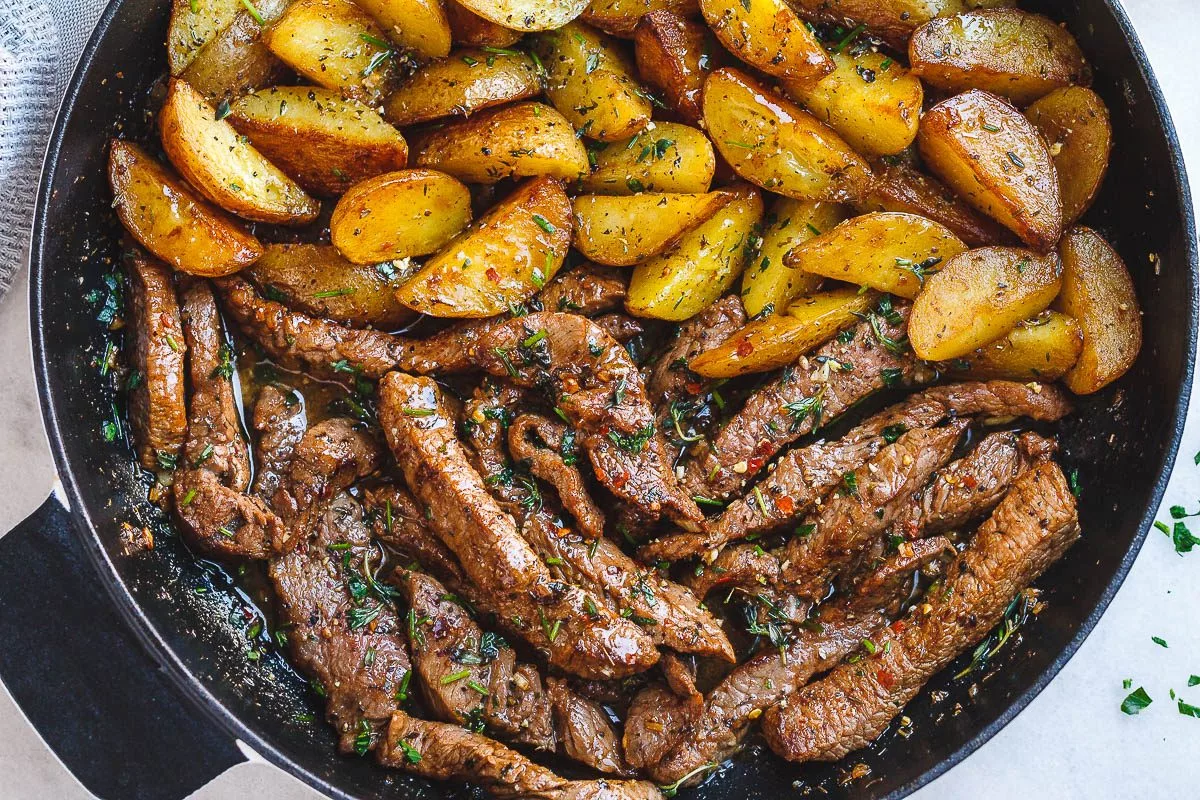 Serenity Health Advisors Blog - 🍳 Father's Day Recipe: Dad’s Favorite Steak & Potato Skillet 🥔